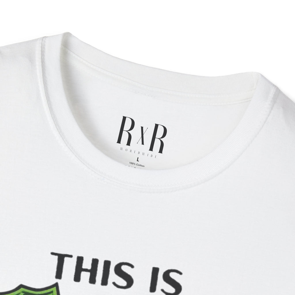 Money Counting T-Shirt — "This Is My Favorite Hobby" R x R Worldwide Graphic Tee